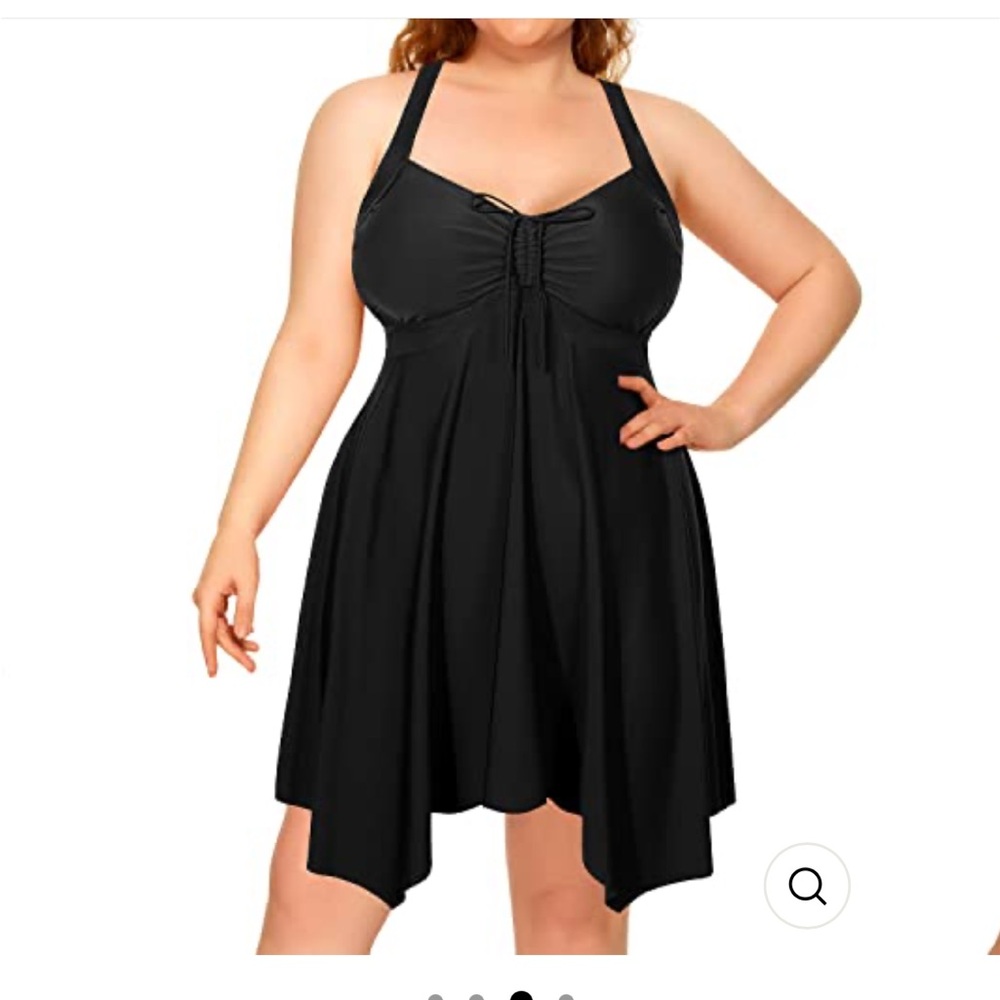 Daci Swim Dress Top Size 28W